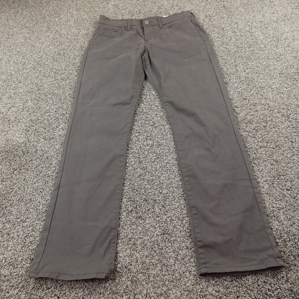 NEW Lucky Brand Jeans Mens 30X30 Gray Denim Pants 223 Straight Stretch Preppy - Picture 2 of 16
